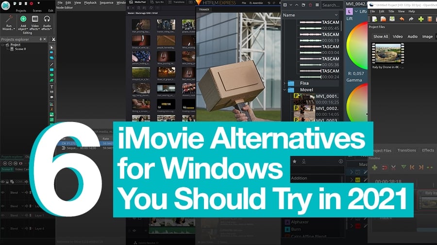 free alternatives to imovie for windows