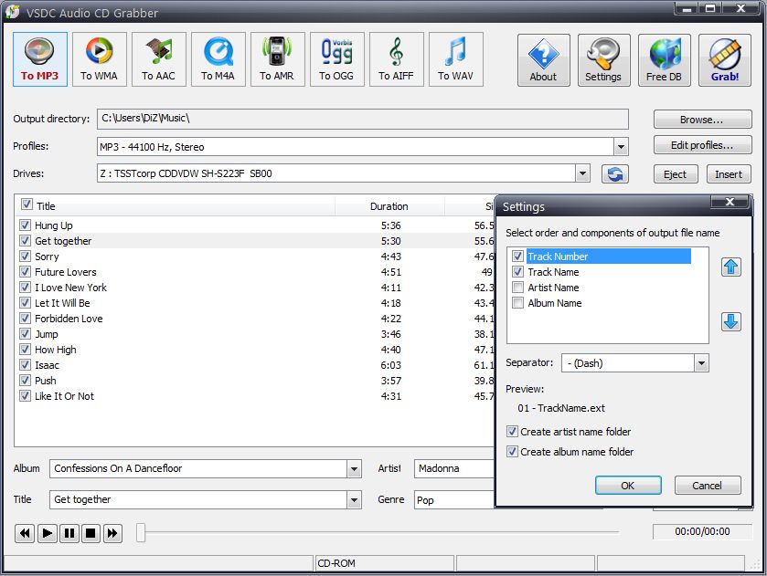 cd rip software free