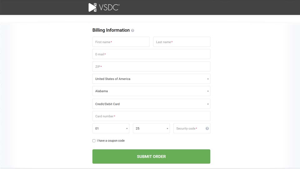 VSDC license key activation methods