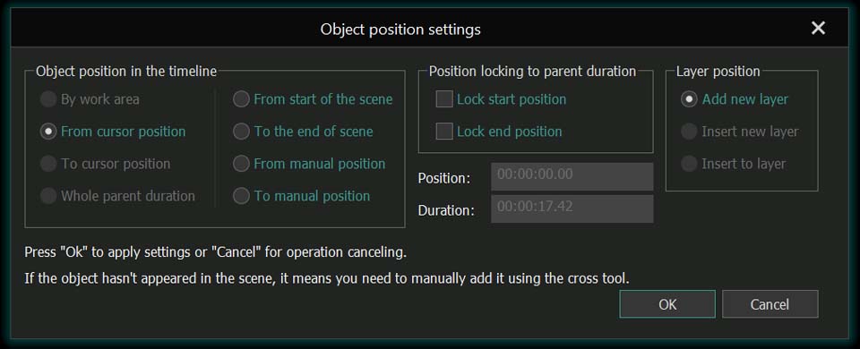 Adjusting the settings as you need