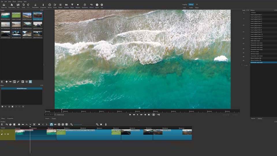 Shortcut - free professional-level video editing software